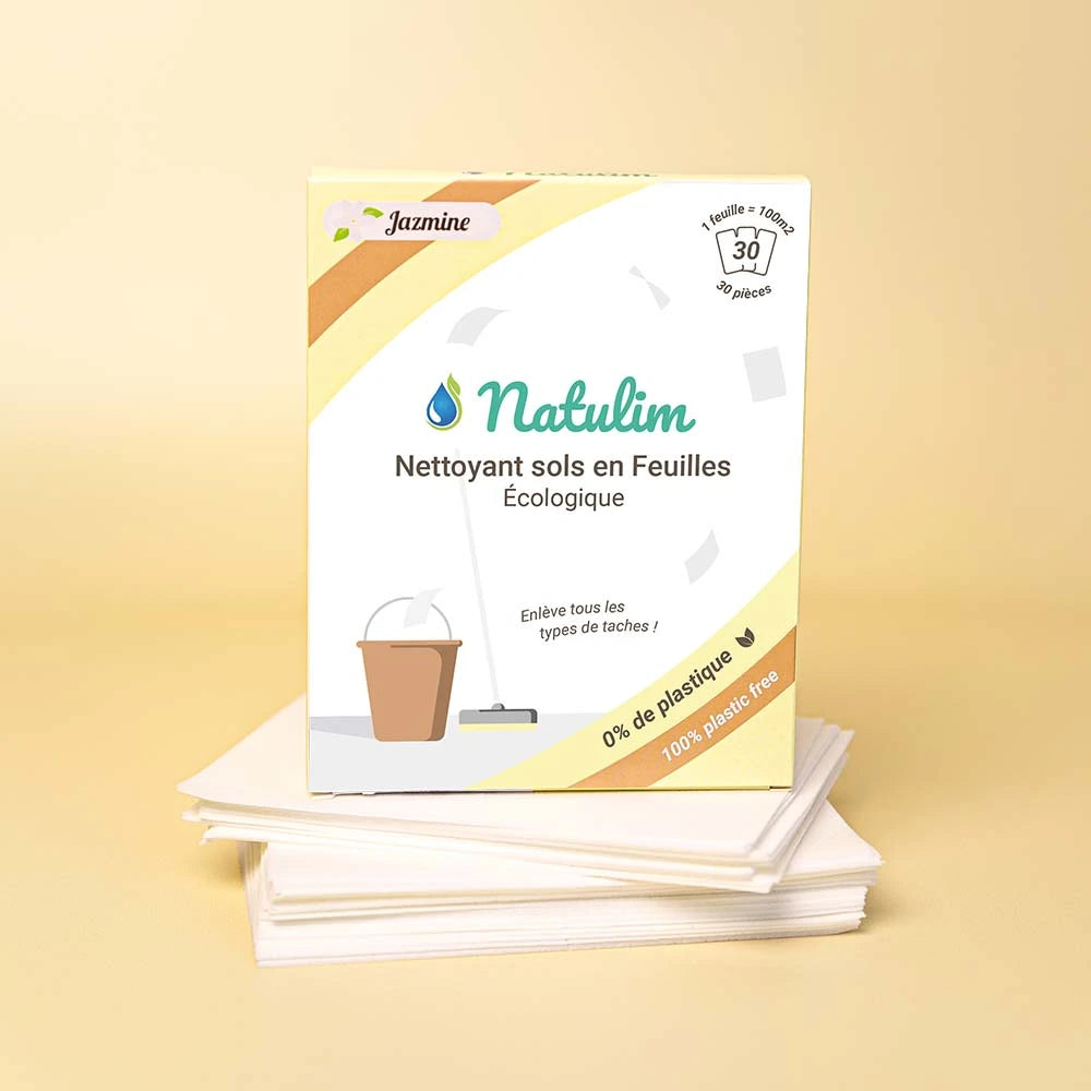 Nettoyant Sols en Feuilles - 30 Doses - Natulim FR