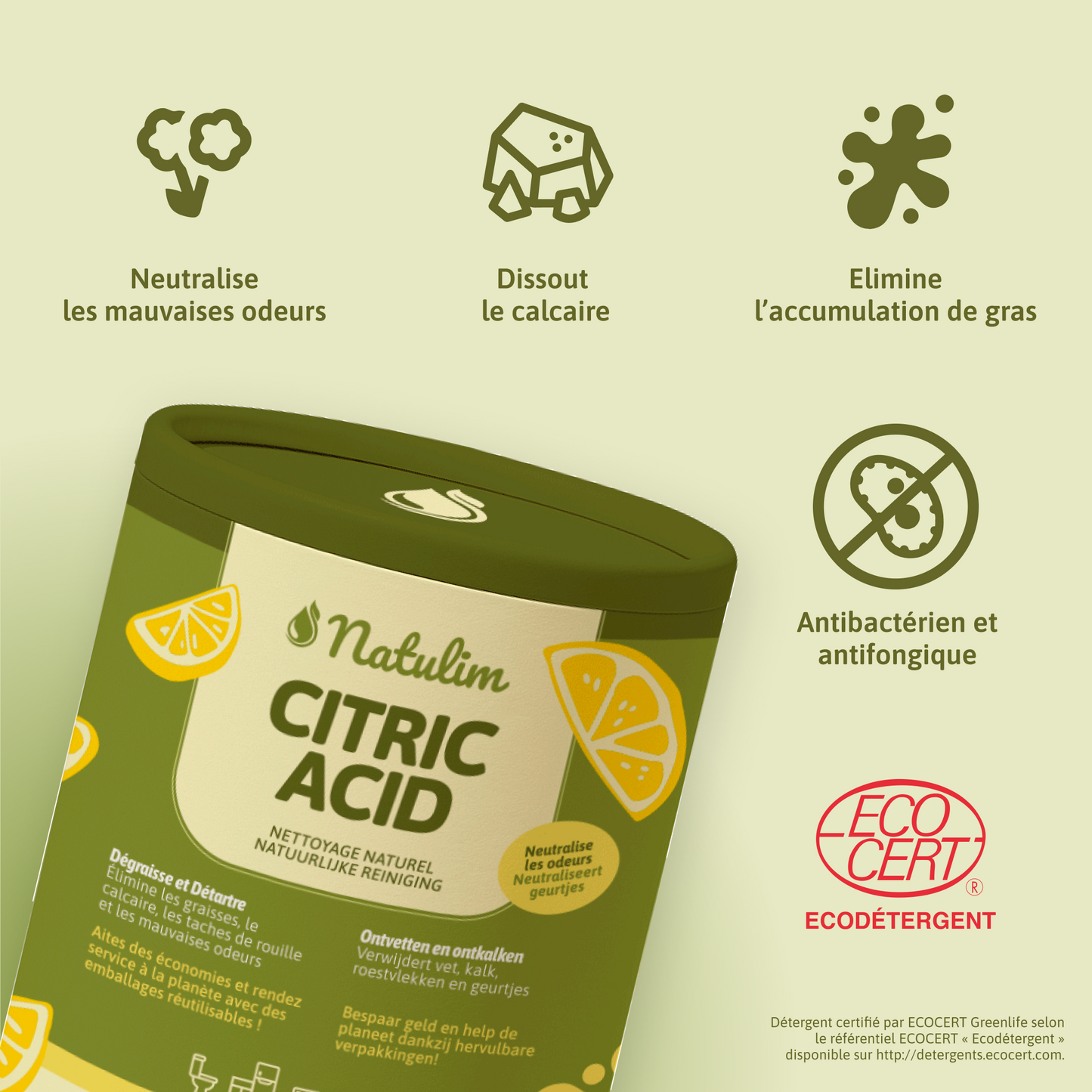 Citric Acid - Multi-purpose cleaner