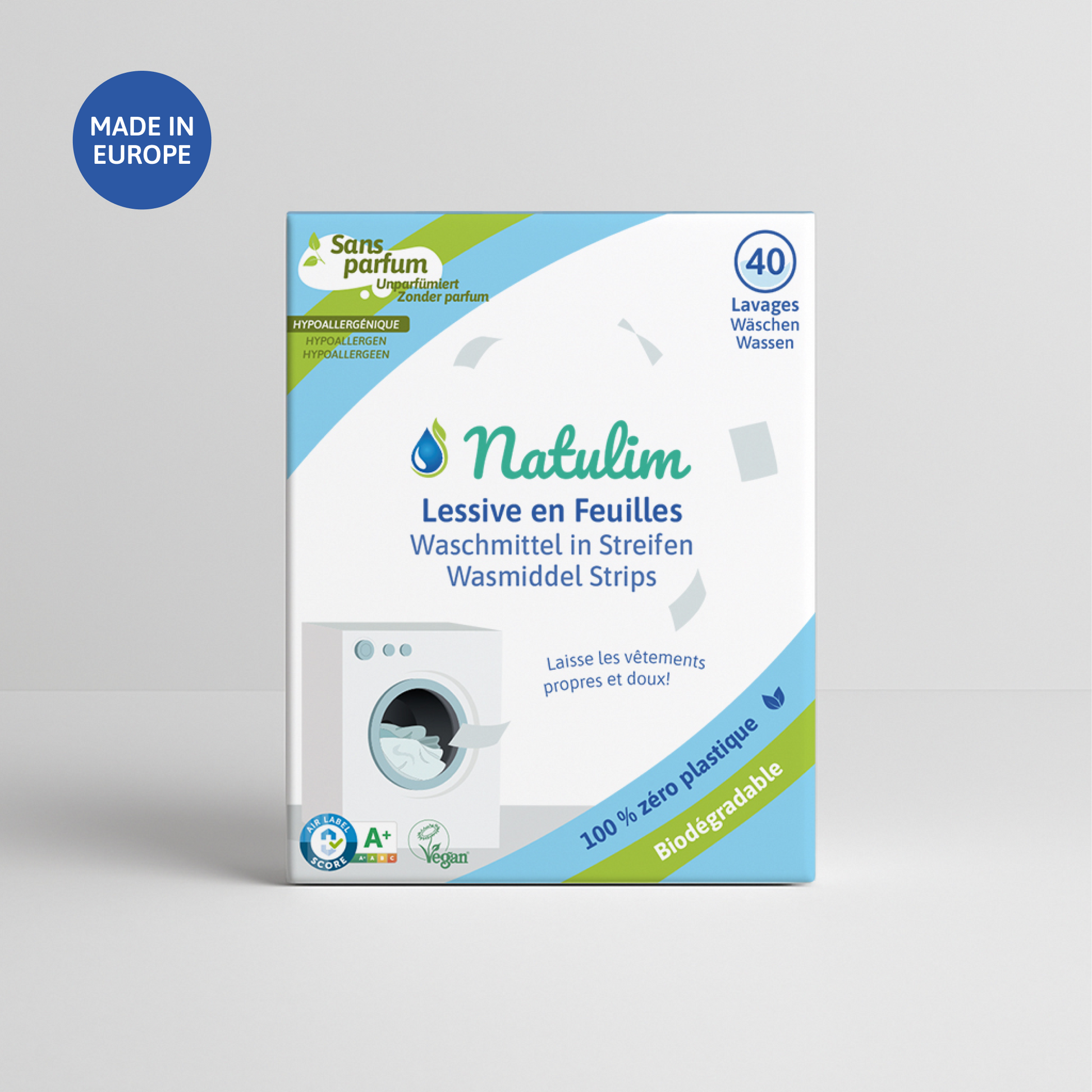 TEST-Éco-Feuilles de Lessive - 40 Lavages (Copia) - Natulim FR