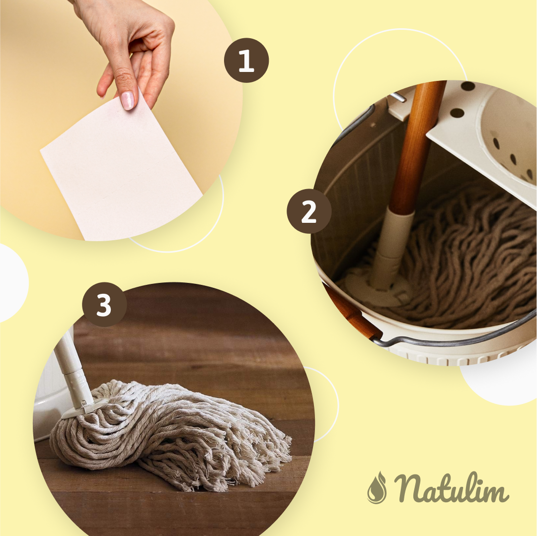 Nettoyant Sols en Feuilles - 30 Doses - Natulim FR