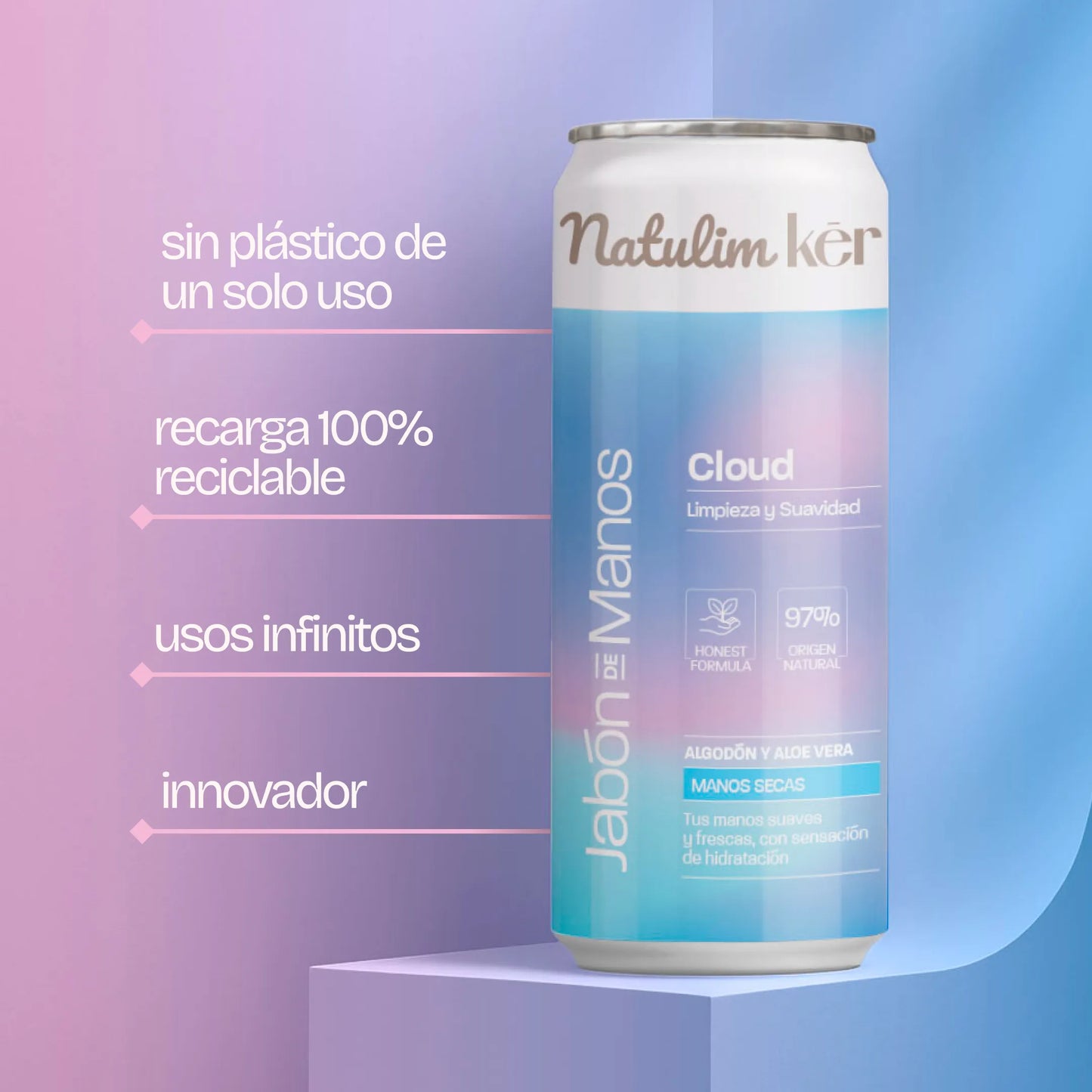Savon pour les mains Cloud Natulim Kēr