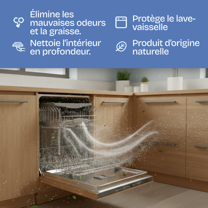 Nettoyant Lave-Vaisselle Natulim – 4 mois d'entretien