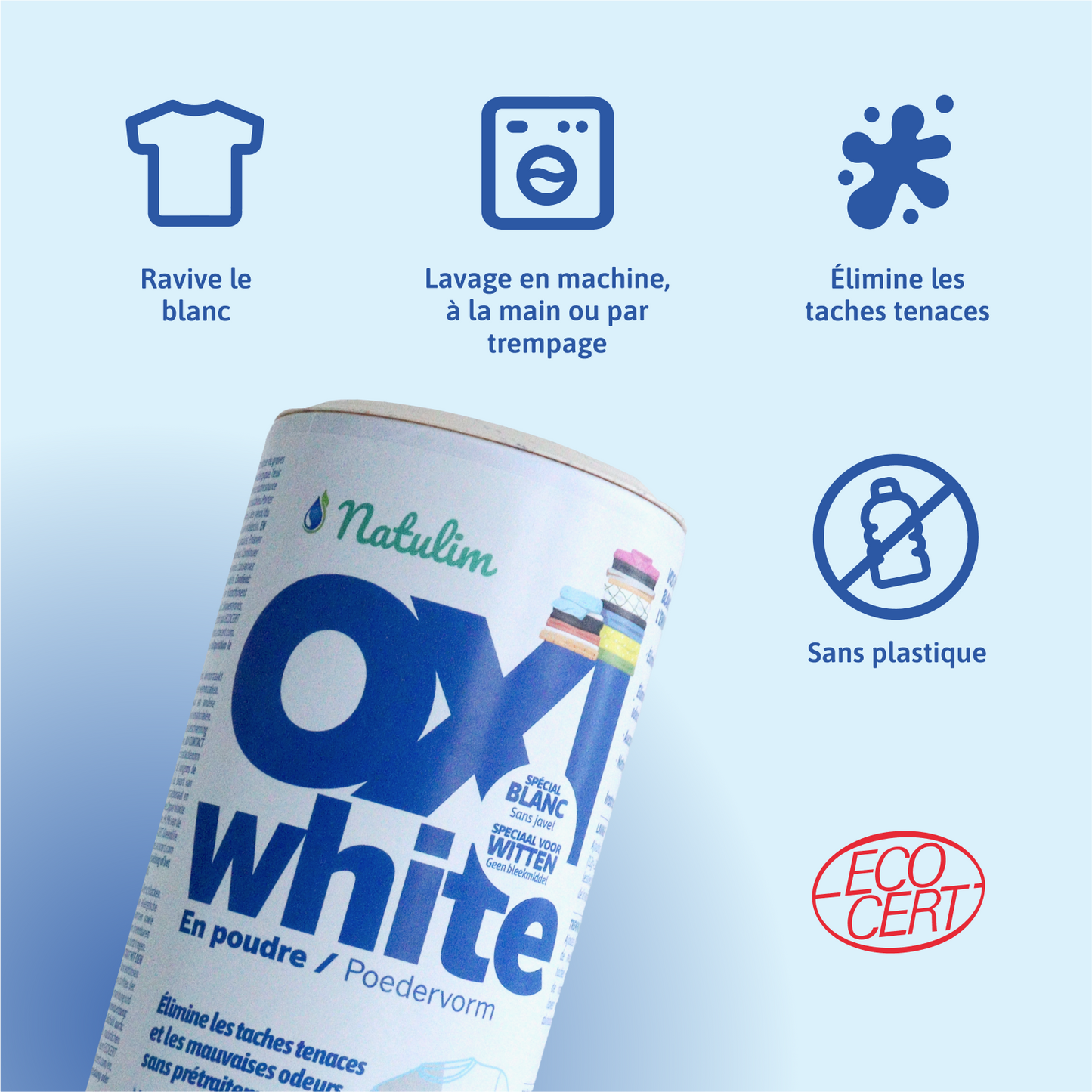 Oxi White - Booster de Lavage Blanchissant