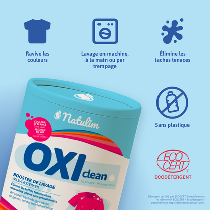 Oxi Clean - Booster de lavage - Natulim FR