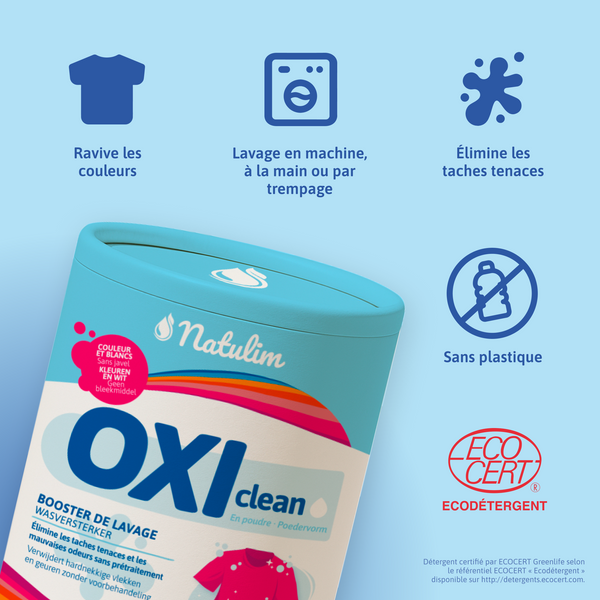 Oxi Clean - Booster de lavage - Natulim FR