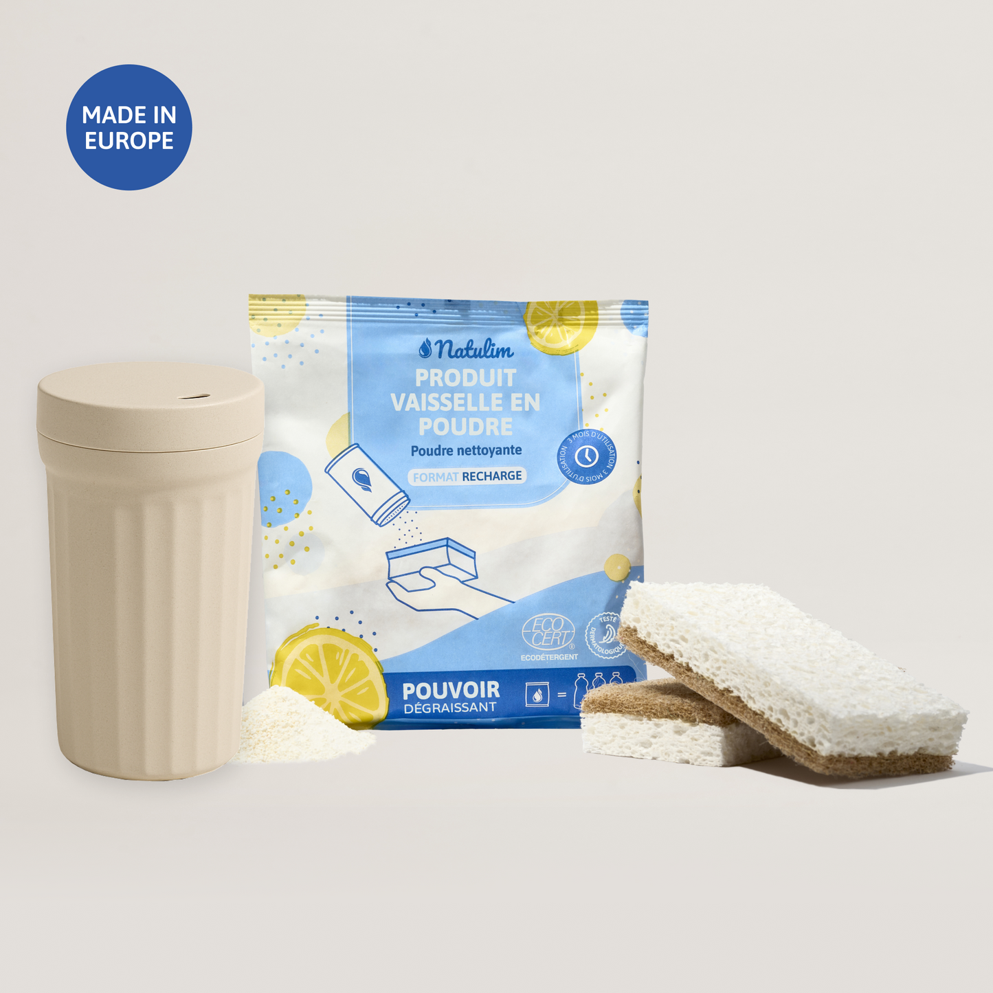 Pack Lave-Vaisselle à la main Écologique - Natulim FR