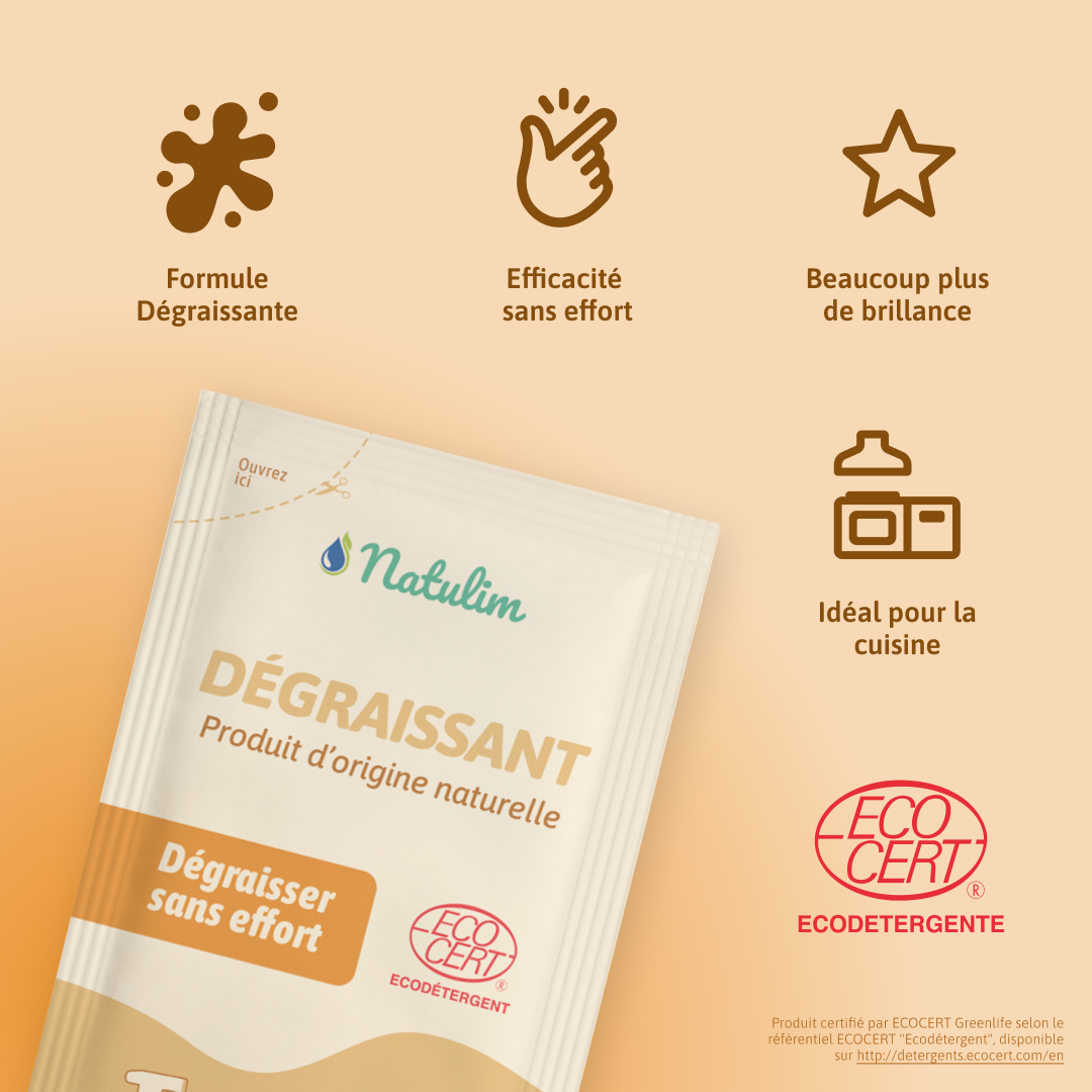 Sachets Recharges Dégraissant - Natulim FR